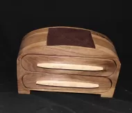 Jewelry Box with top storage 